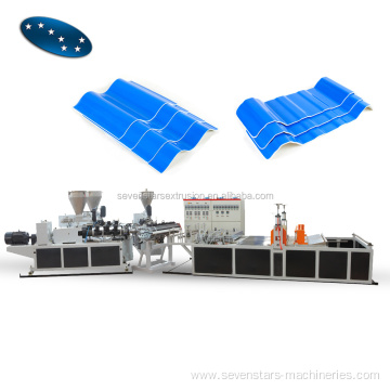 High Performance PVC roof tile extrusion production line